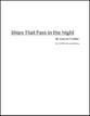 Ships That Pass in the Night P.O.D. SATB choral sheet music cover